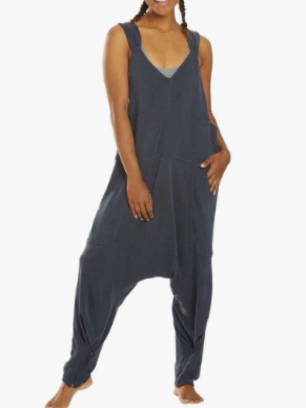 Free People Movement High Tide Jumpsuit - Navy - Picture 2 of 10